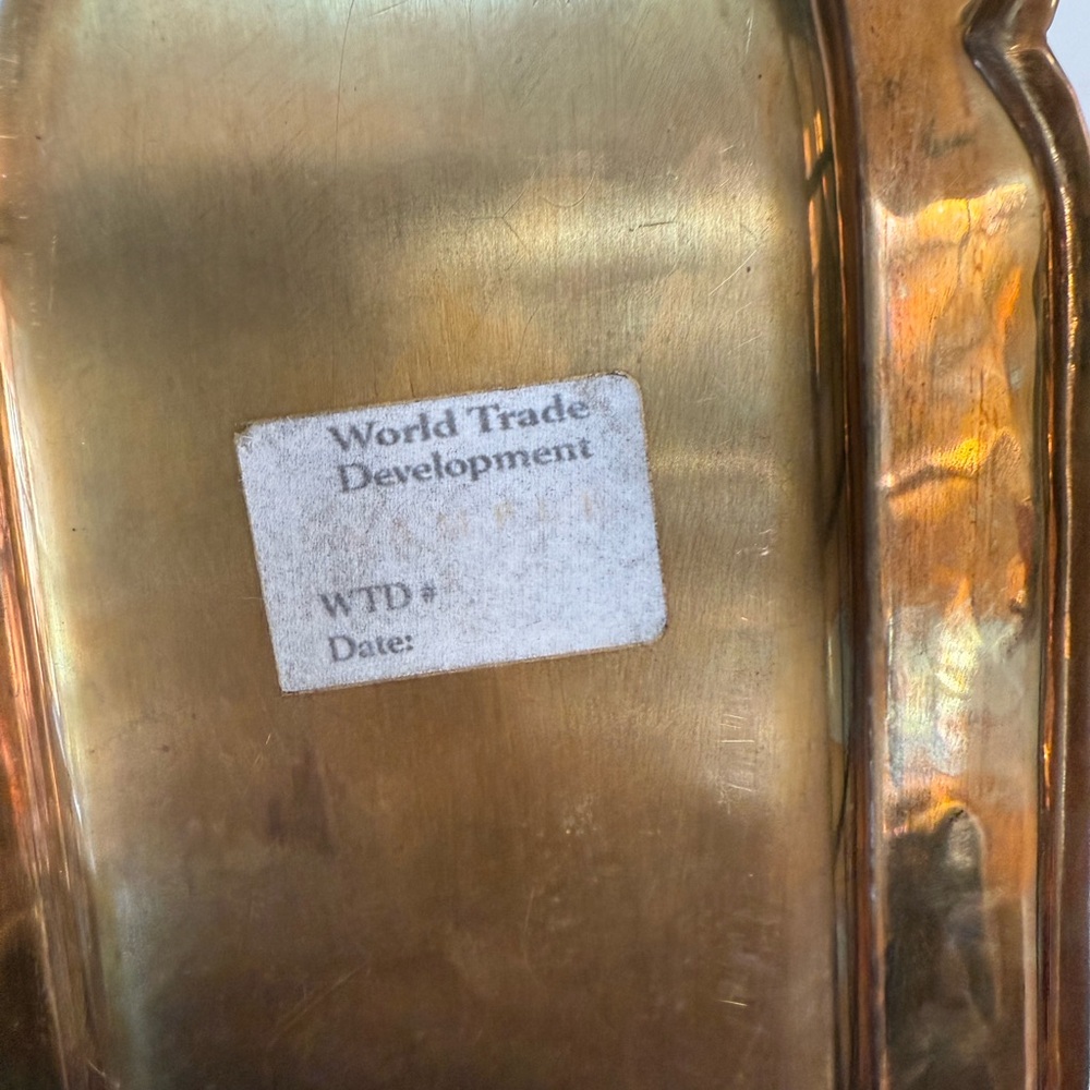 Vintage Brass Wall Sconce taper Candle Holder - Picture 8 of 8